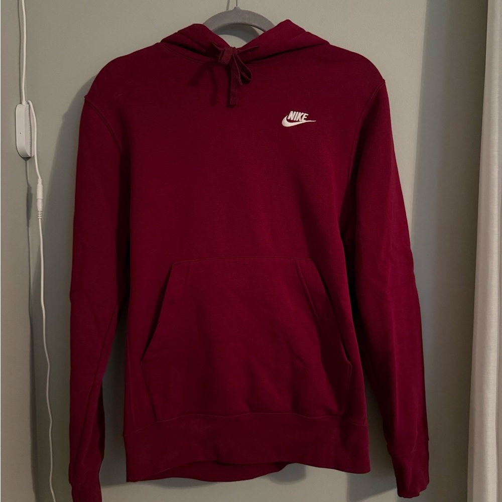 Maroon Men's Nike Hoodie